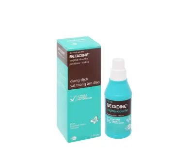 Dung dịch sát trùng âm đạo Betadine điều trị nhiễm trùng âm đạo (125ml).webp