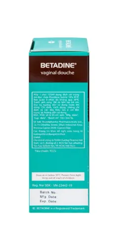 Dung dịch sát trùng âm đạo Betadine điều trị nhiễm trùng âm đạo (125ml).webp