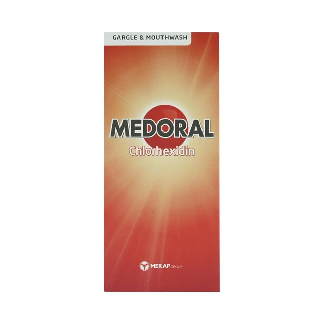 Dung dịch súc miệng Medoral điều trị và ngăn ngừa viêm họng, viêm amidan (250ml).webp
