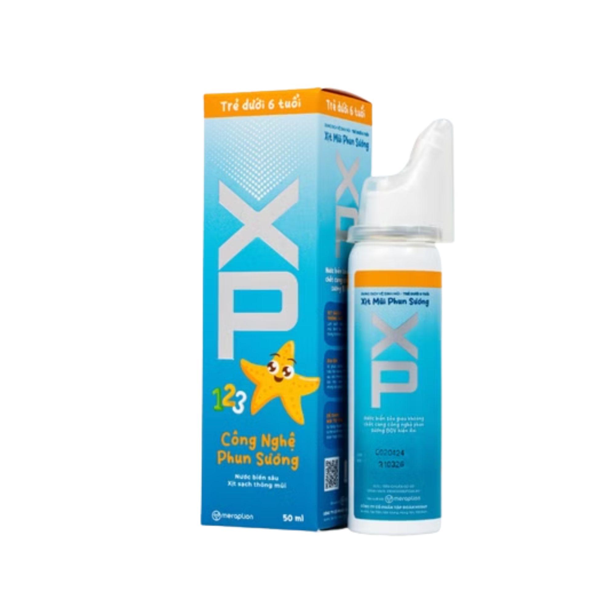 Dung dịch vệ sinh mũi XP cho bé Từ 6-12 Tuổi (Chai 75ml).png