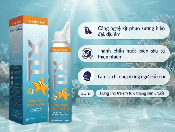 Dung dịch vệ sinh mũi XP cho bé dưới 6 tuổi (Chai 50ml).png