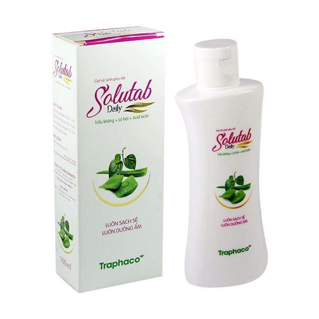 Dung dịch vệ sinh phụ nữ Solutab Daily làm sạch và khử mùi hiệu quả (100ml).png