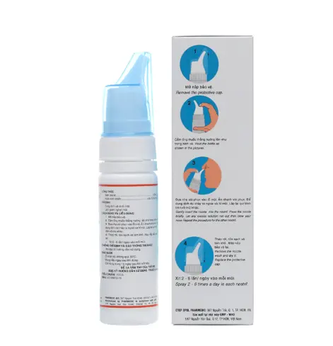 Dung dịch xịt mũi Nacofar Pharmadic vệ sinh mũi, giảm nghẹt mũi (chai 60ml).webp