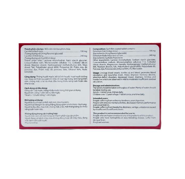 Dưỡng não AGI hỗ trợ bồi bổ khí huyết, hỗ trợ thông huyết mạch (3 vỉ x 10 viên).webp