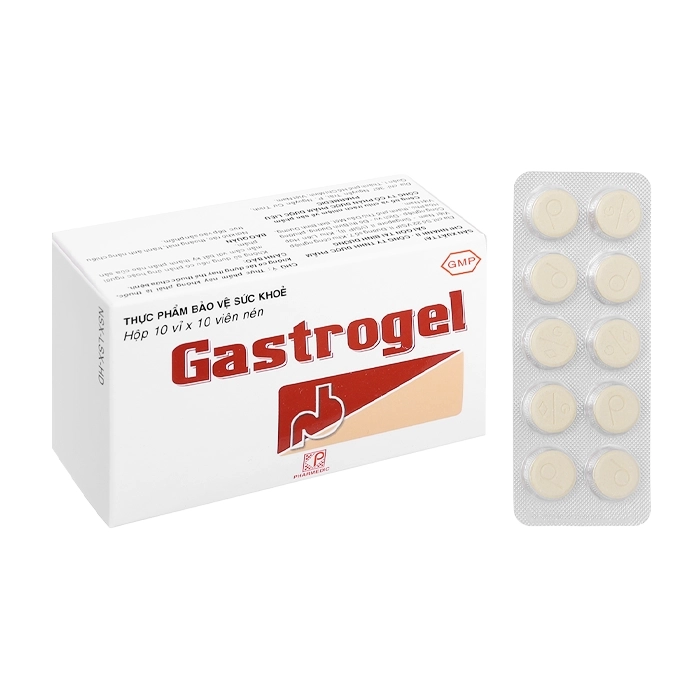 Gastrogel Pharmedic 10 vỉ x 10 viên – Hỗ trợ viêm loét dạ dày, tá tràng.webp