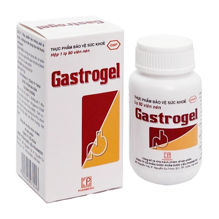 Gastrogel Pharmedic 80 viên – Hỗ trợ viêm loét dạ dày, tá tràng.webp