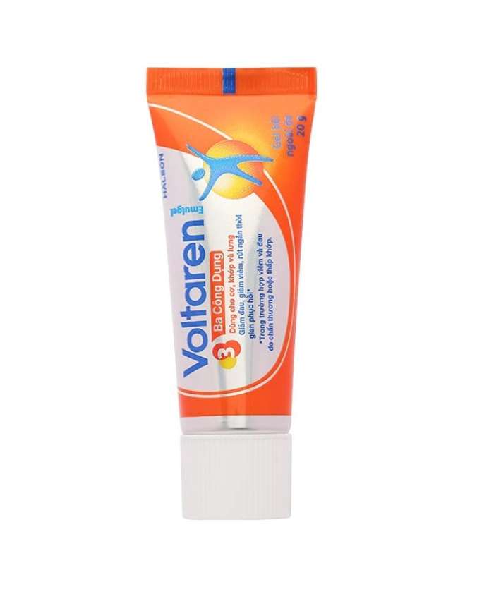 Gel Voltaren Emulgel Novartis điều trị giảm đau do chấn thương hoặc thấp khớp (Tuýp 20g).webp