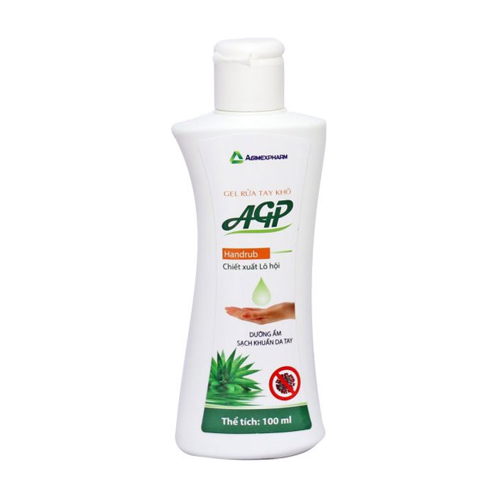 Gel rửa tay khô AGP Agimexpharm (100ml).jpg