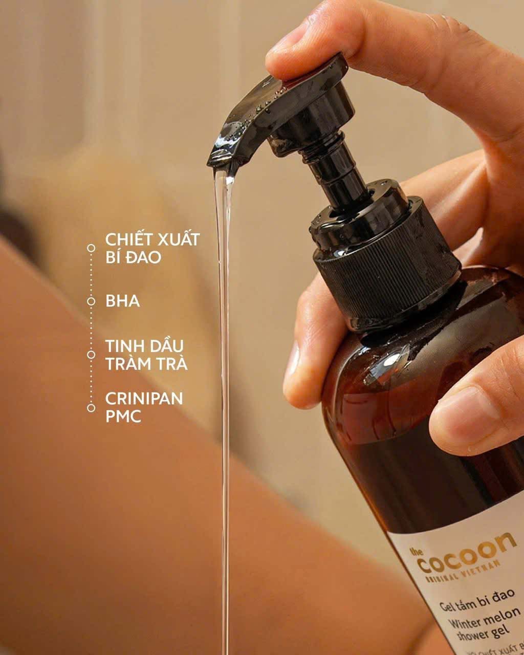 Gel tắm bí đao 310ml Cocoon.png