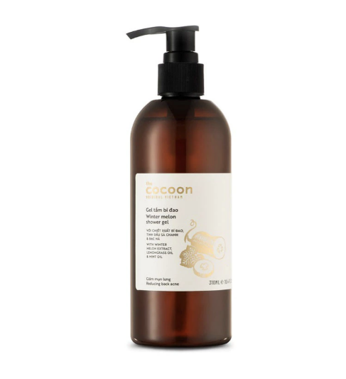 Gel tắm bí đao 310ml Cocoon.png