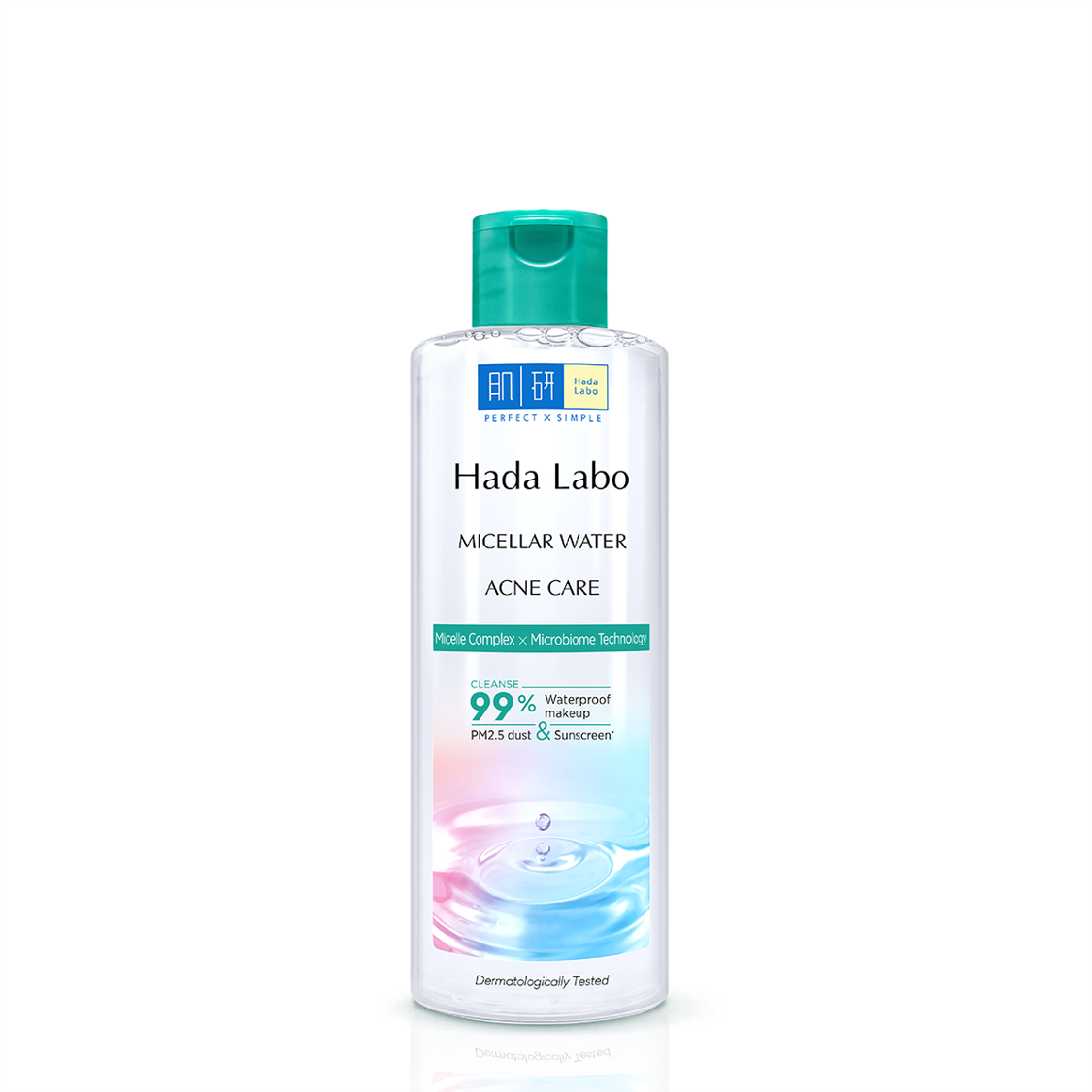 Nước tẩy trang sạch sâu cho da mụn, nhạy cảm Hada Labo Micellar Water Acne Care 240ml.webp