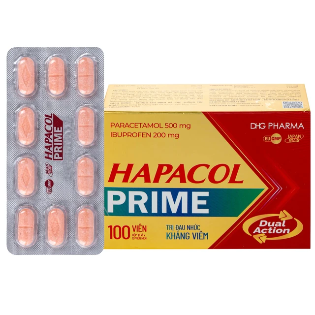 Hapacol Prime Đau Nhức Kháng Viêm Dhg Pharma 10X10.webp