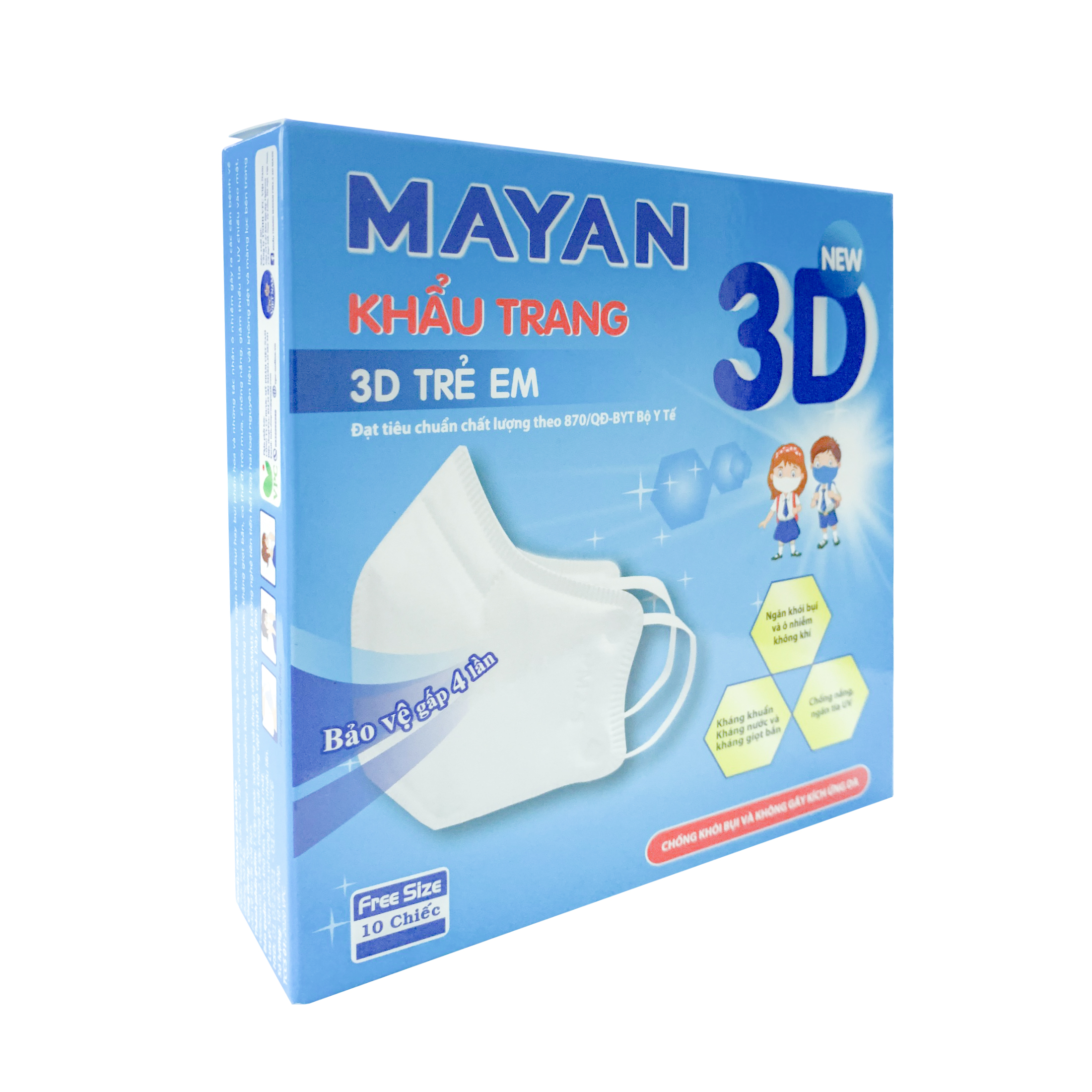 Hộp 10 cái - Khẩu trang 3D MAYAN Trẻ em.jpg