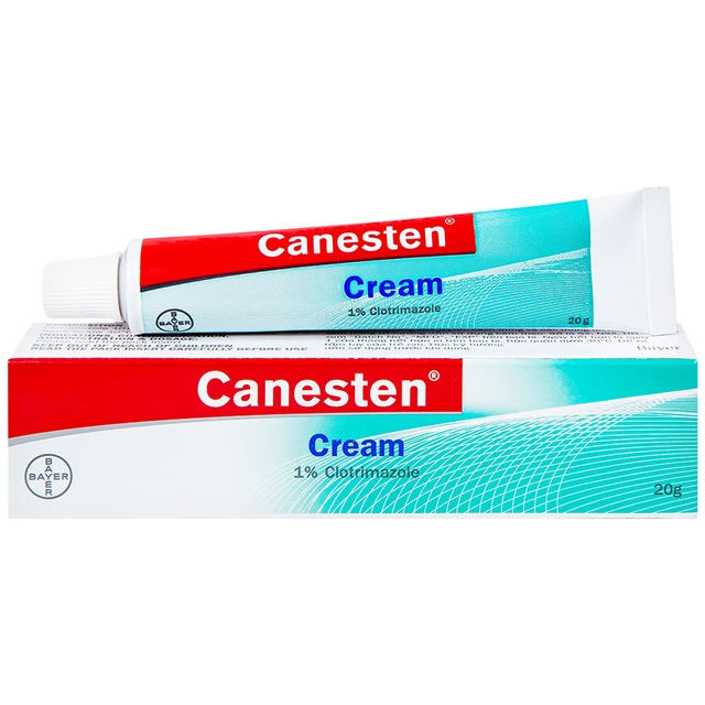 Kem bôi Canesten Cream Bayer điều trị nấm da, nấm men (20g).webp