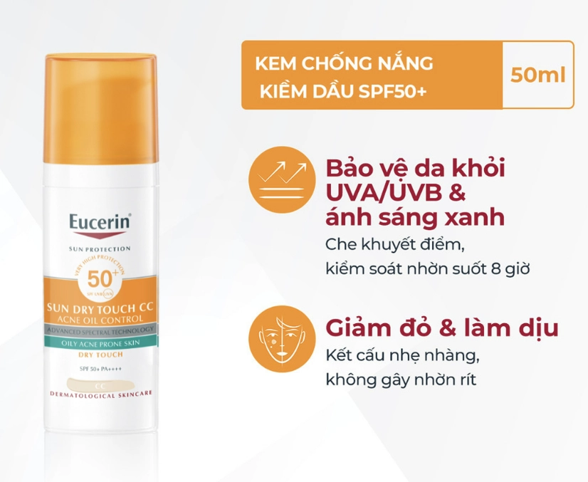 Kem Chống Nắng Eucerin CC Sun Cream SPF50+ 50ml.png