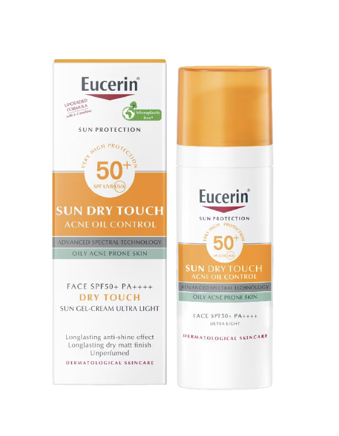 Kem Chống Nắng Eucerin Cho Da Nhờn Mụn Sun Dry Touch SPF50+ PA+++ 50ml.png