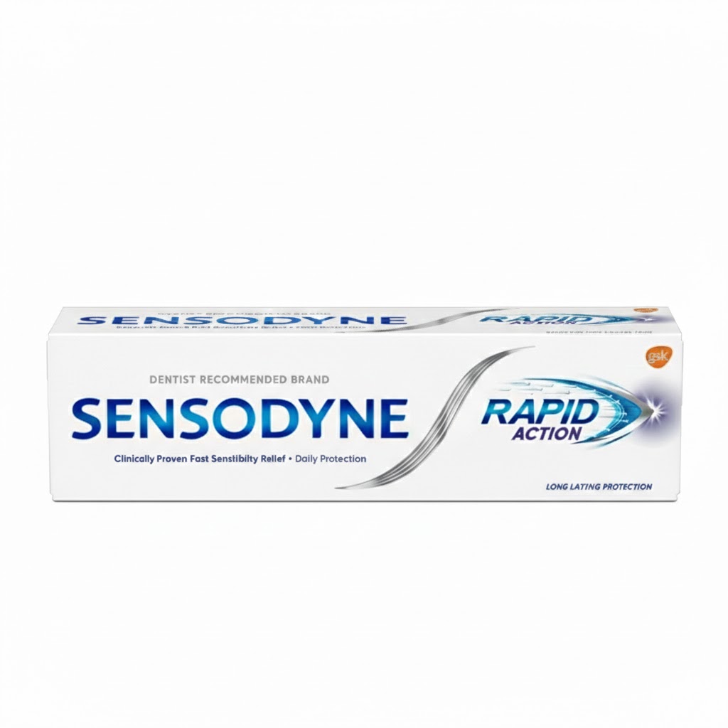 Kem Đánh Răng SENSODYNE - Rapid Action White 100G.webp