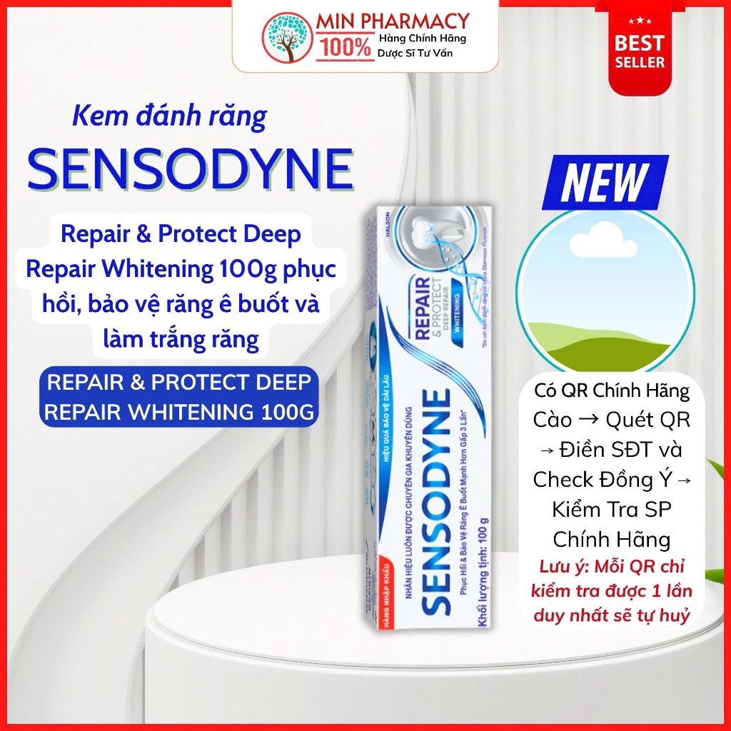 Kem Đánh Răng SENSODYNE - Repair&protect White 100G.jpg