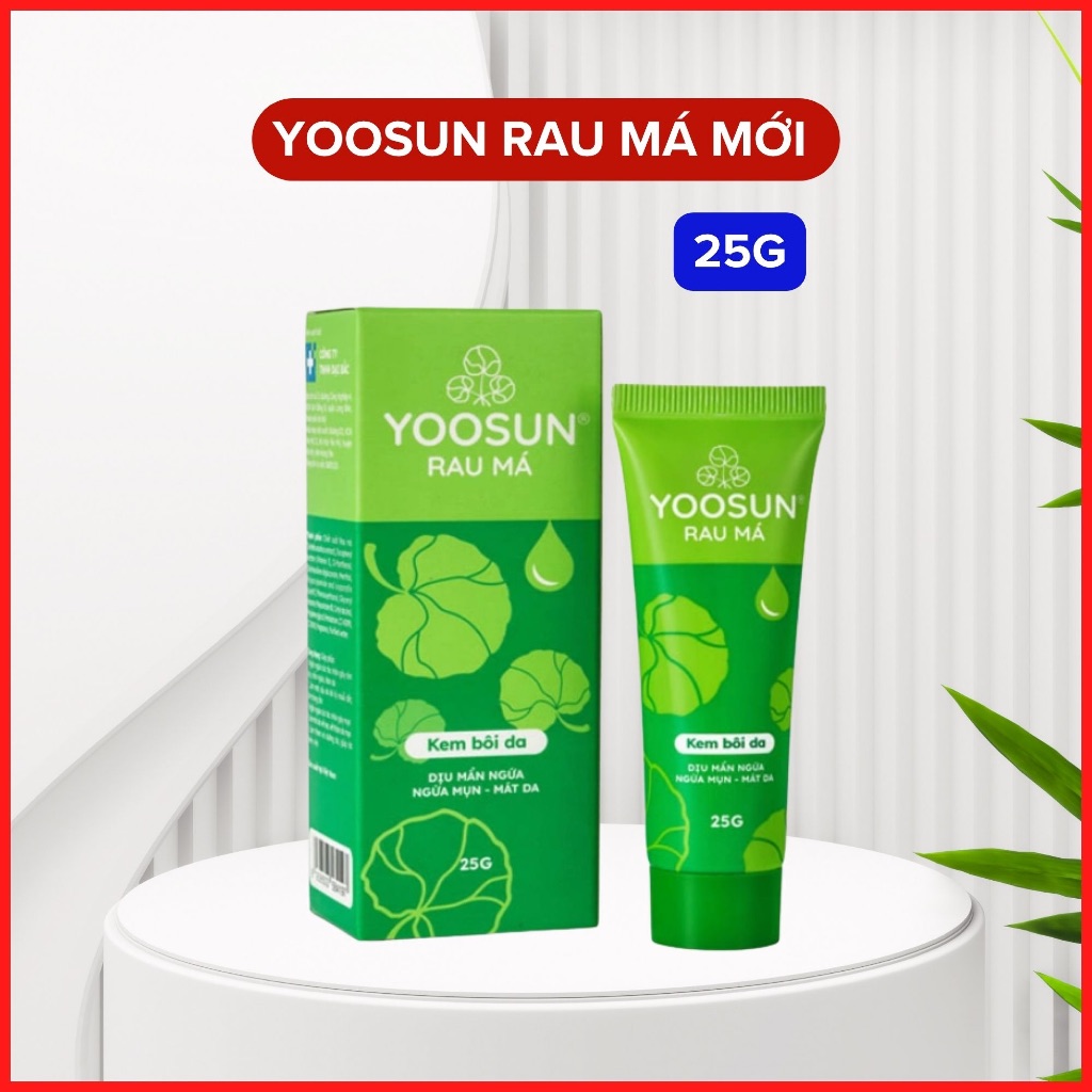 Kem YOOSUN Rau má Ngừa mụn Giảm mẩn ngứa 25g - Yoosun rau má.jpg