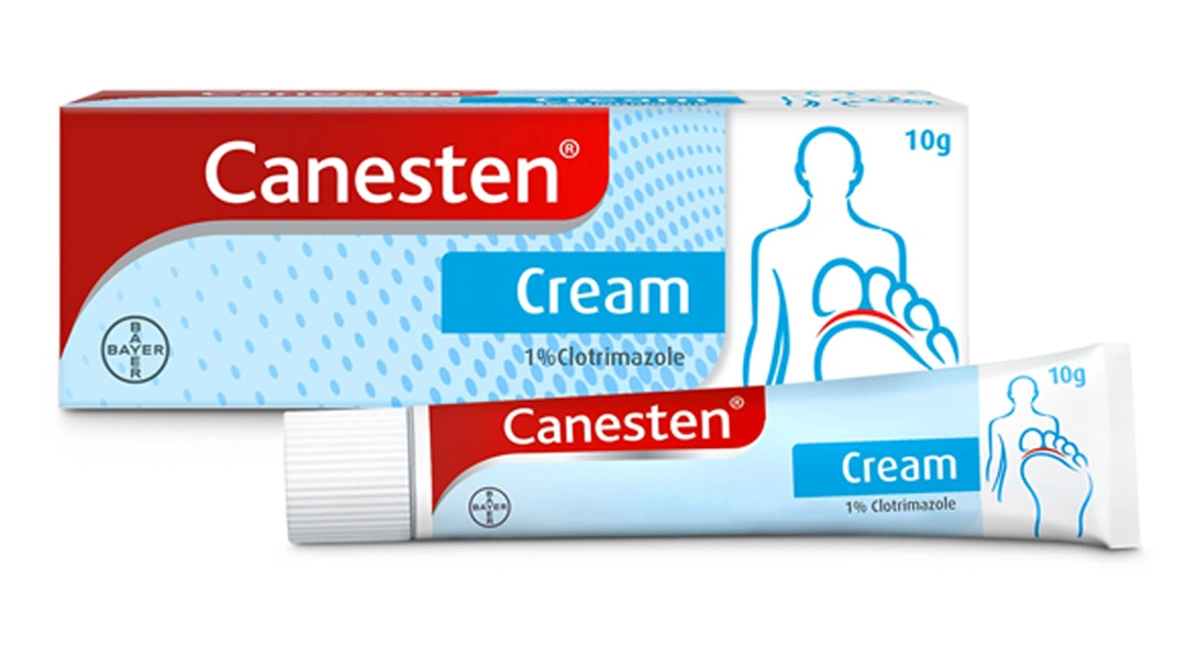 Kem bôi Canesten Cream Bayer điều trị nấm da, nấm men (10g).webp
