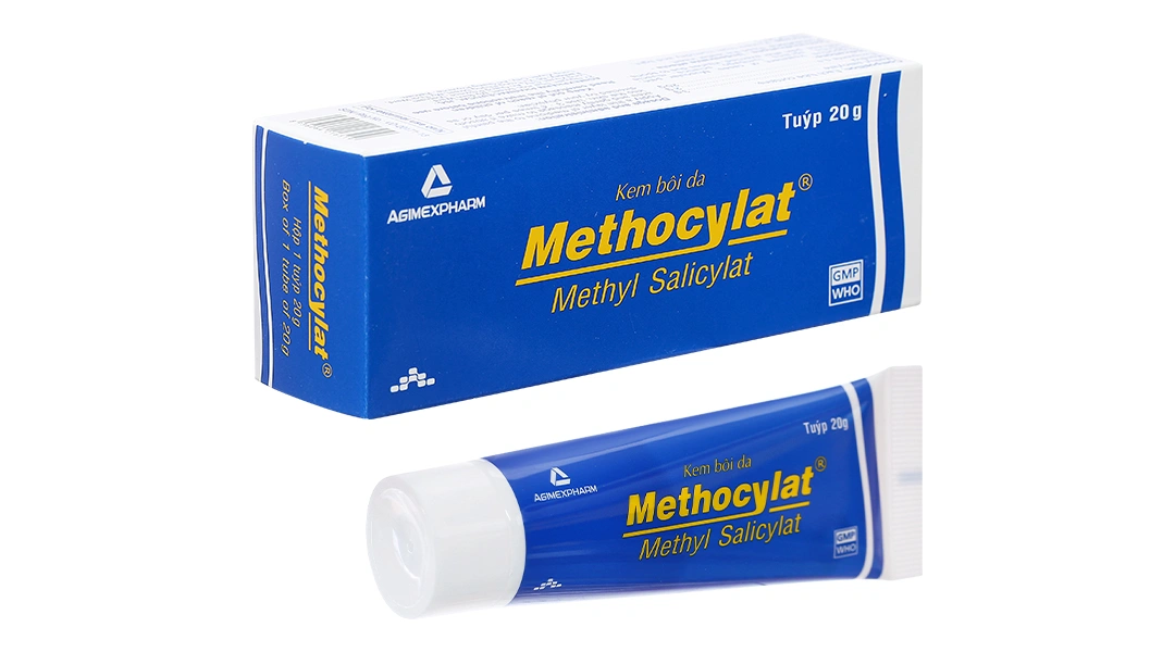 Kem bôi Methocylat giảm đau cơ, xương khớp tuýp 20g.webp