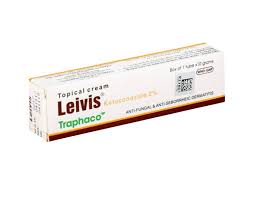 Kem bôi ngoài da Leivis TRAPHACO điều trị nấm ngoài da, lang ben, hắc lào (tuýp 10g).jfif