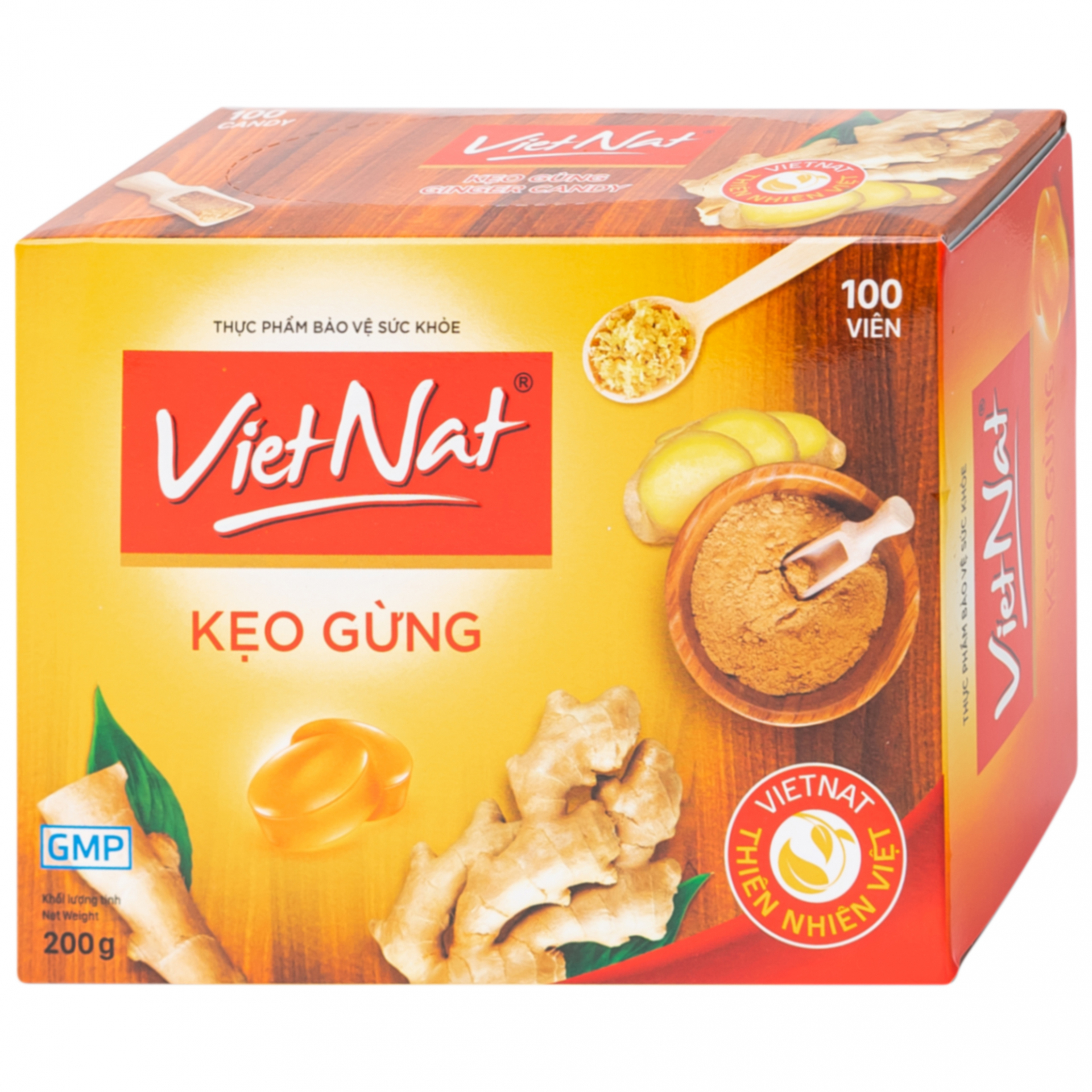 Kẹo GỪNG VIETNAT Hộp 100 viên.jpg