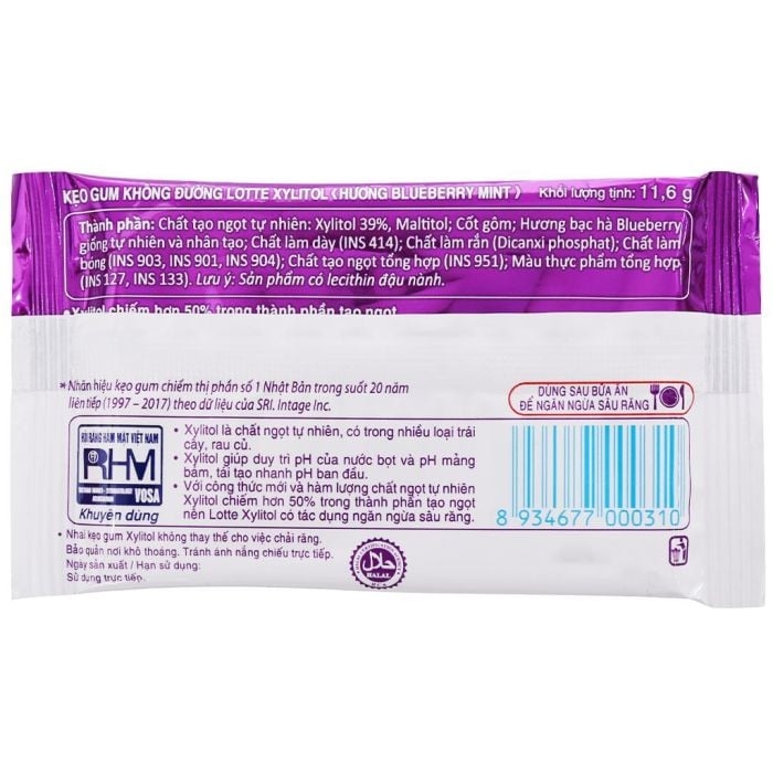 Keo-Gum-XYLITOL-Goi-11-6g-huong-BlueBerry-Mint-1-goi-Tim.webp