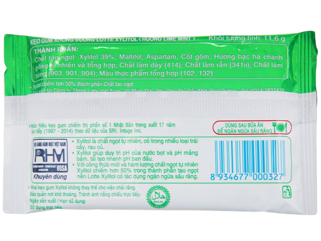 Keo-Gum-XYLITOL-Goi-11-6g-huong-Lime-Mint-1-goi-Xanh-la.webp
