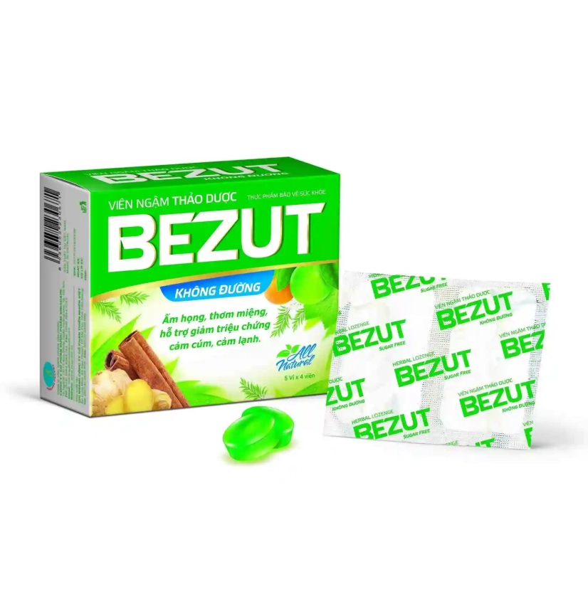 Keo-Ngam-Ho-BEZUT-Hop-20-vien-Bezut-xanh-la.webp