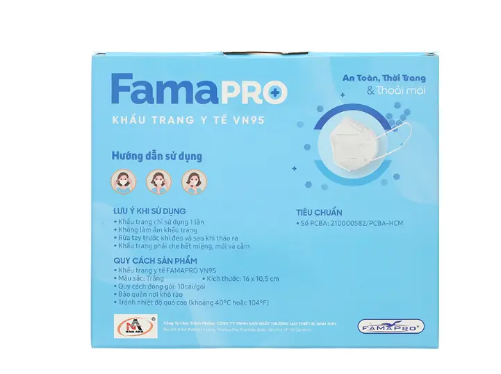 Khẩu trang Famapro VN95 Hiệu quả lọc trên 95% vi khuẩn và bui (hộp 10 cái) - Minpharmacy Hộp 10 cái.jpg