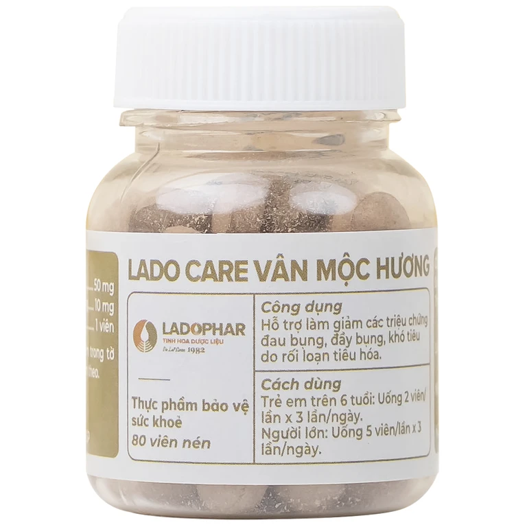 Lado Care Vân Mộc Hương Ladophar (Hộp 80 viên).webp