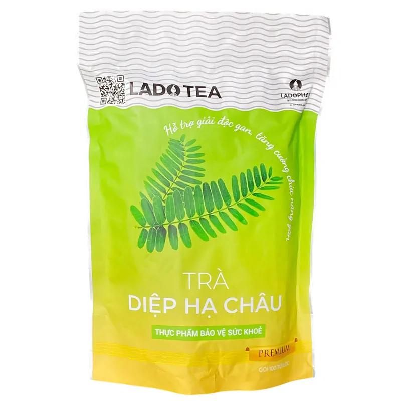 Trà túi lọc Diệp Hạ Châu Lado Tea, hỗ trợ tăng cường chức năng gan.webp