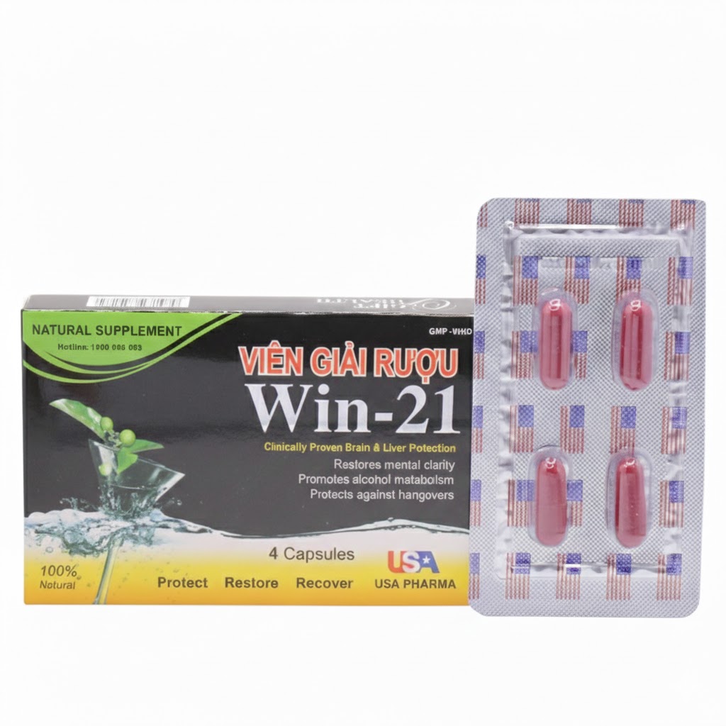 Lốc 12 Hộp - Viên giải rượu Win-21 USApharma (hộp 4 viên).jpg