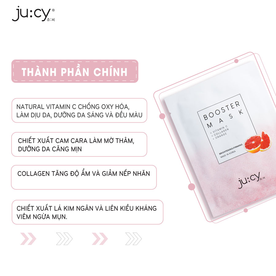 Mặt Nạ Dưỡng Trắng Da Jucy - Booster Mask.png