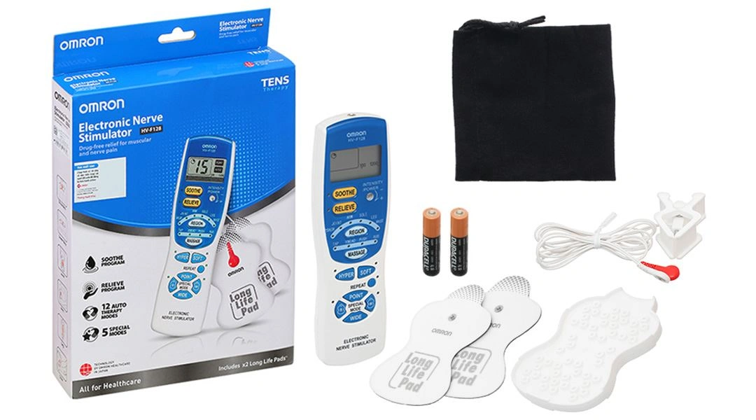 Máy massage xung điện HV-F128 Omron.webp