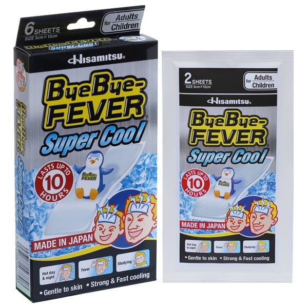 Miếng Dán hạ sốt ByeBye Fever Super người lớn - Hộp 6 miếng.jpg