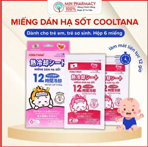 Miếng Dán hạ sốt Cooltana - Hộp 6 miếng.png