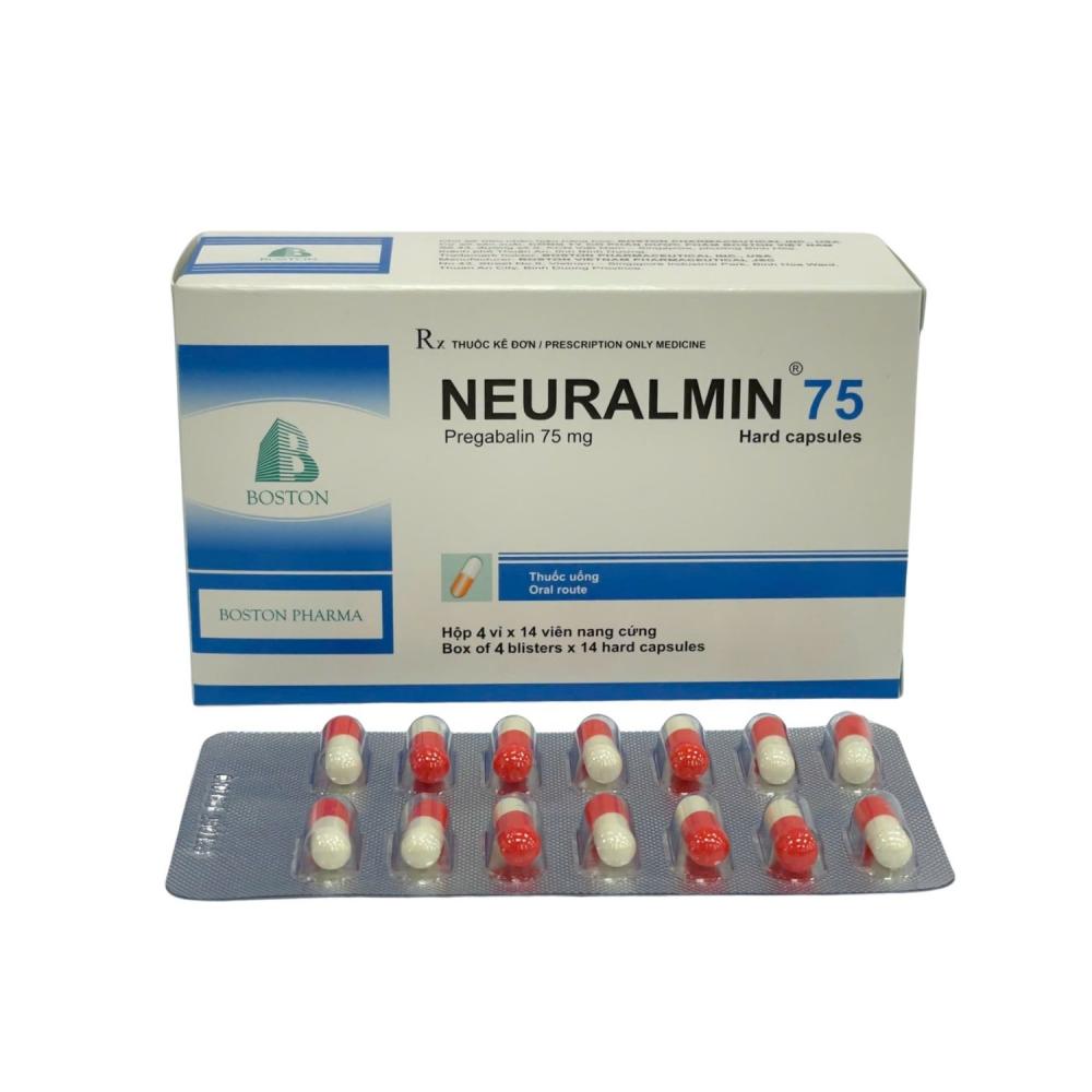 NEURALMIN 75 (Hộp 04 vỉ x 14 viên) - Boston.jpg