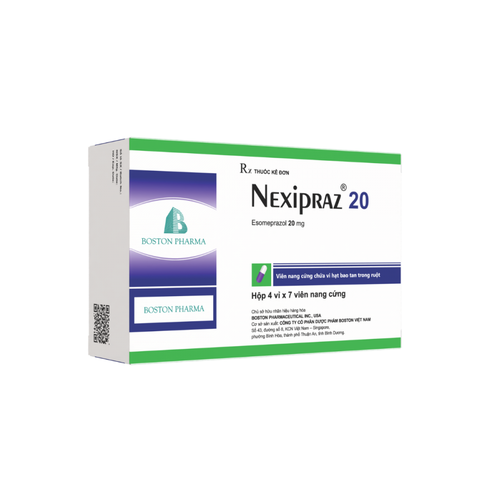 NEXIPRAZ 20 - Boston (4 vỉ x 7 viên).png