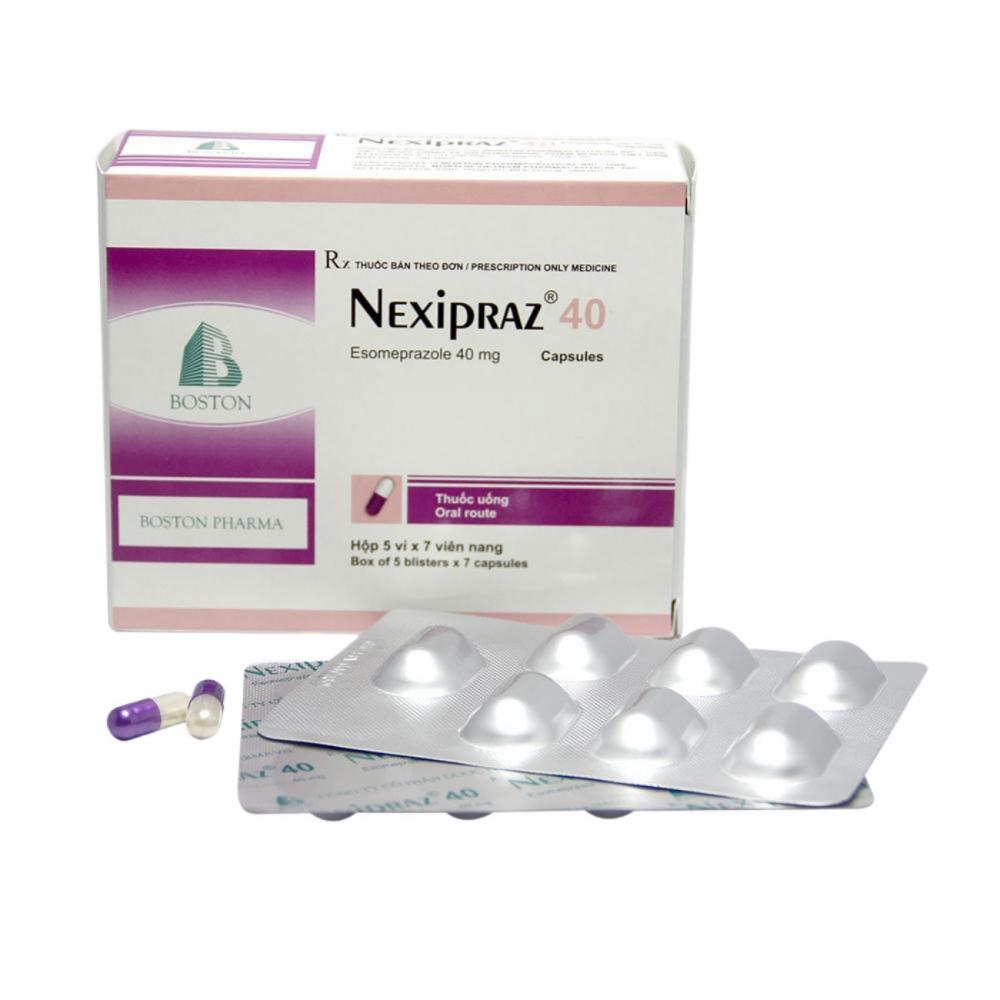 Nexipraz 40 - Boston (5 vỉ x 7 viên).jpg