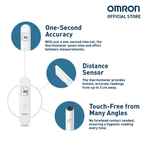 Nhiệt kế điện tử đo trán Omron MC-F300.webp