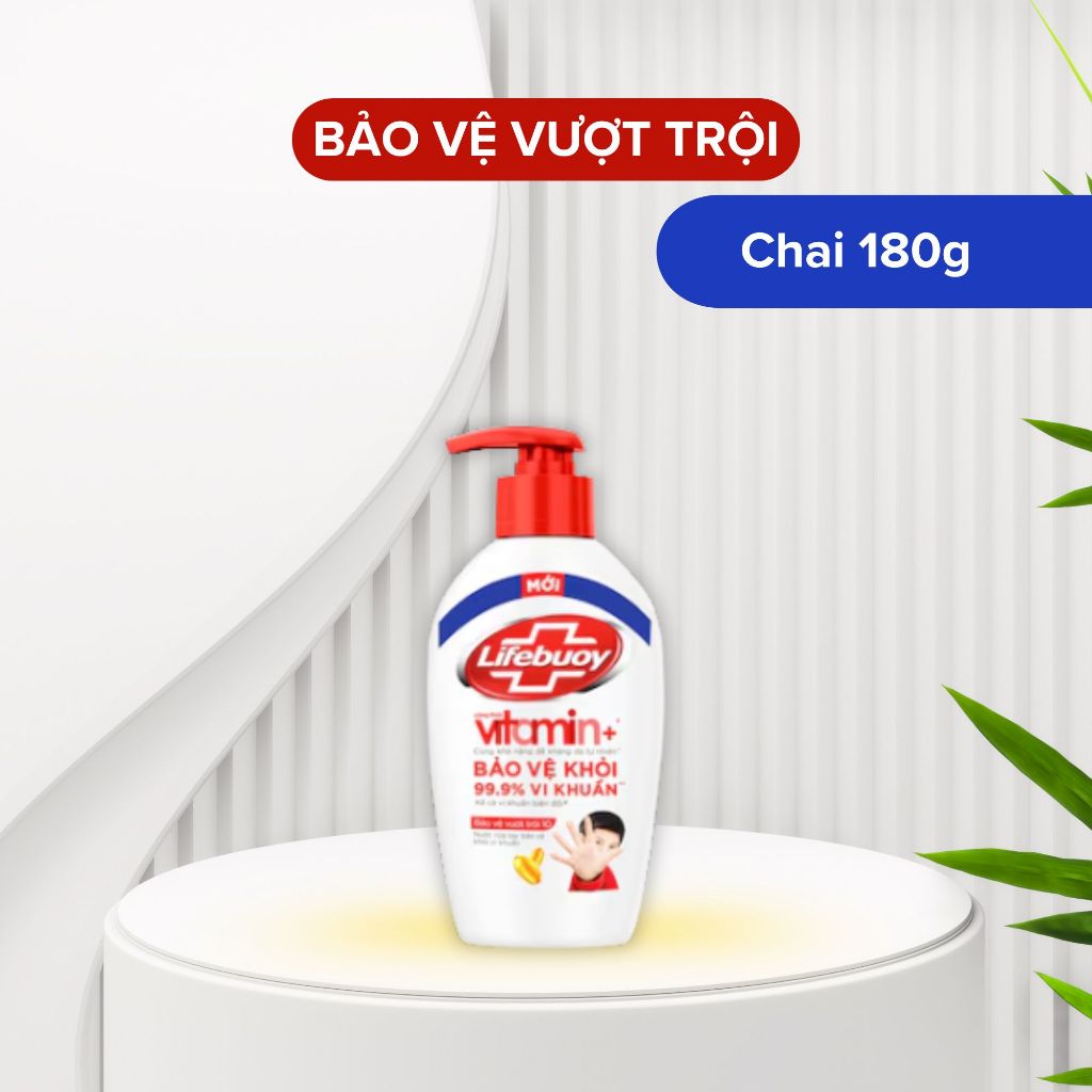 Nước Rửa Tay Lifebuoy Diệt Khuẩn, Bảo Vệ Da Tay - Vượt trội 10 450gNước Rửa Tay Lifebuoy Diệt Khuẩn, Bảo Vệ Da Tay - Vượt trội 10 450g.jpg