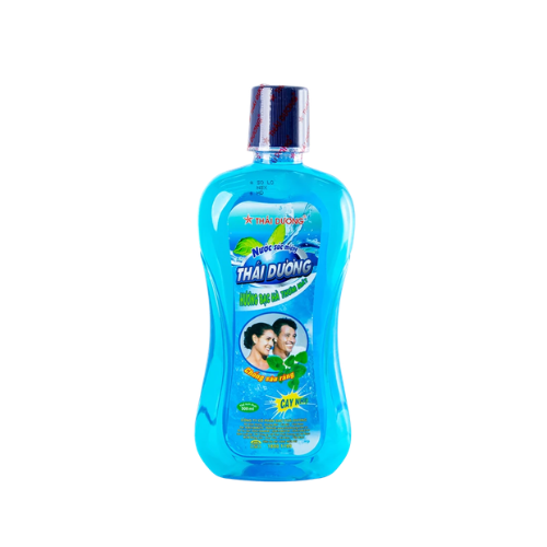 Nước súc miệng Thái Dương hương bạc hà, sát trùng răng, miệng, vòm họng (500ml).png