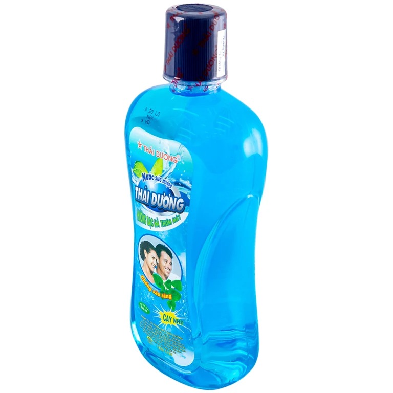 Nước súc miệng Thái Dương hương bạc hà, sát trùng răng, miệng, vòm họng (500ml).png
