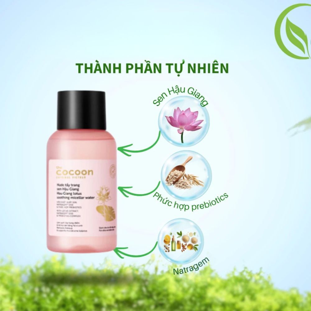 Nước tẩy trang sen Hậu Giang 140ml Cocoonsi.jpg