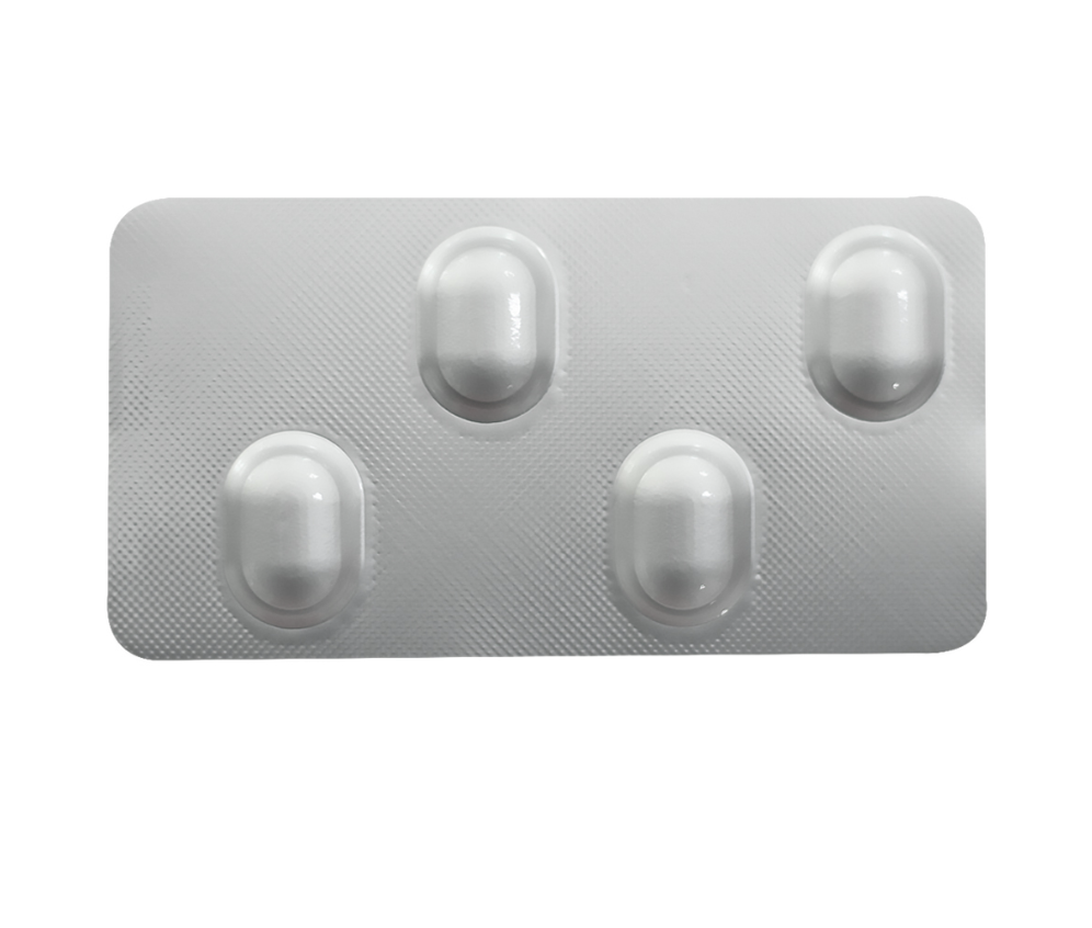 Thuốc Ostagi - D3 Plus Agimexpharm điều trị loãng xương ở phụ nữ mãn kinh và nam giới (1 vỉ x 4 viên).webp