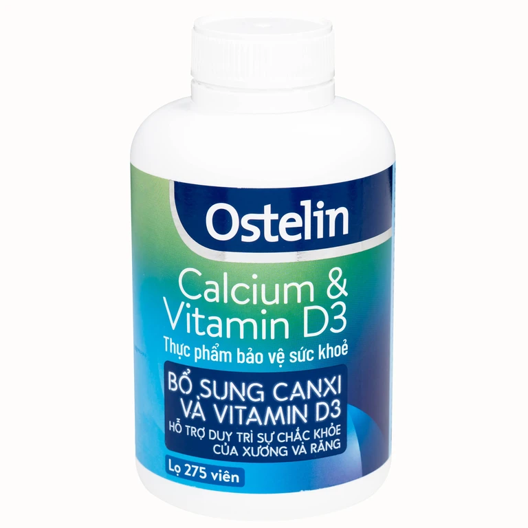 Ostelin Calcium & Vitamin D3 (Lọ 275 Viên).webp