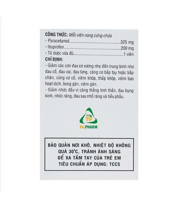 Thuốc Piantawic TV.Pharm giảm các cơn đau cơ xương nhẹ đến trung bình, đau cổ (10 vỉ x 10 viên).webp