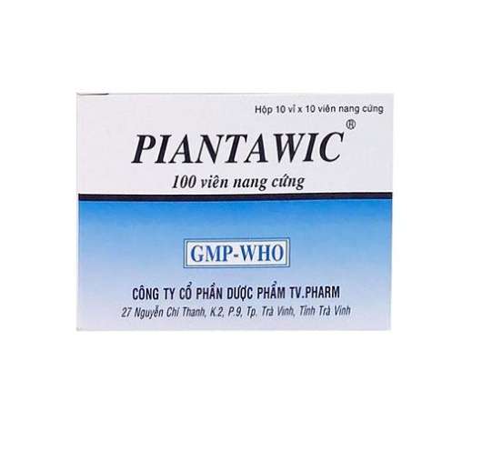 Thuốc Piantawic TV.Pharm giảm các cơn đau cơ xương nhẹ đến trung bình, đau cổ (10 vỉ x 10 viên).webp